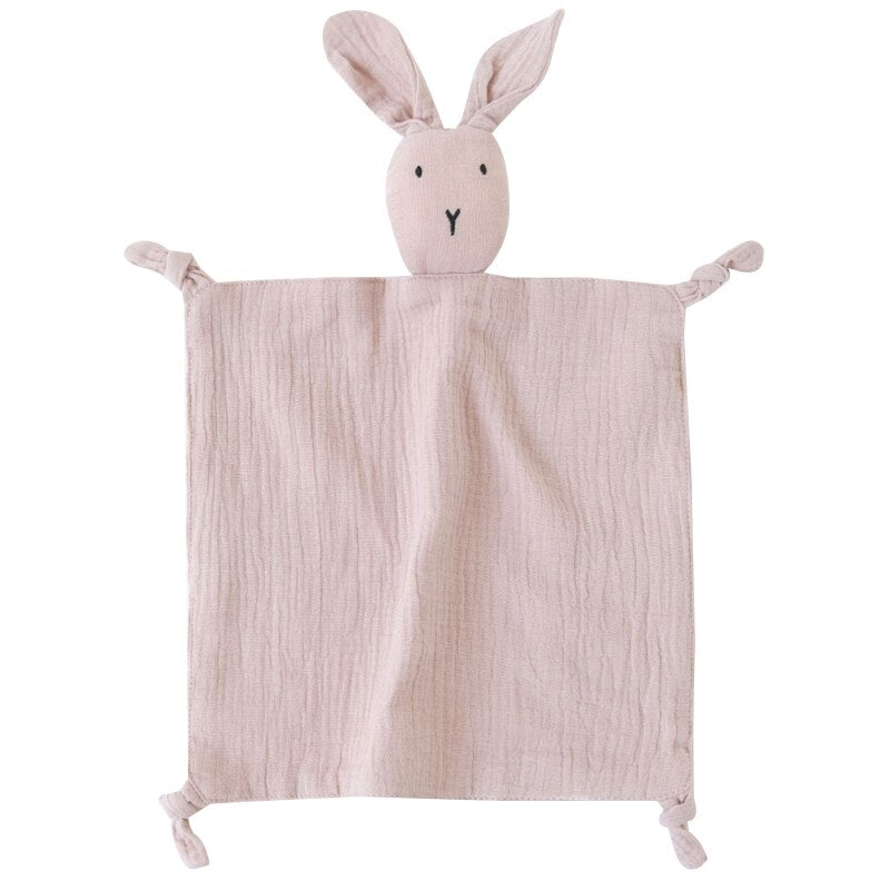 Soft Cotton Muslin Bunny Blanket